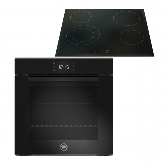 Bertazzoni F60 11 MOD P L G NE + P60 4V M1 LAG BVN Αυτόνομο Πυρολυτικό Σετ Μαύρο